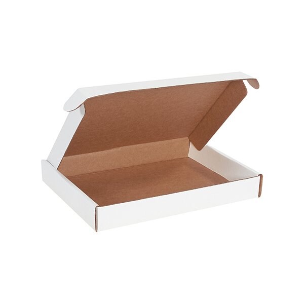 Bsc Preferred 15 1/8 x 11 1/8 x 2'' White Deluxe Literature Mailers, 50PK BUY00014622 - main